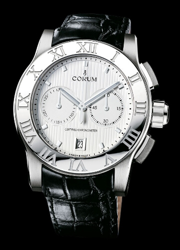 Corum Heritage Romulus Chronograph Steel watch REF: 984.715.20/0F01 EB77 Review